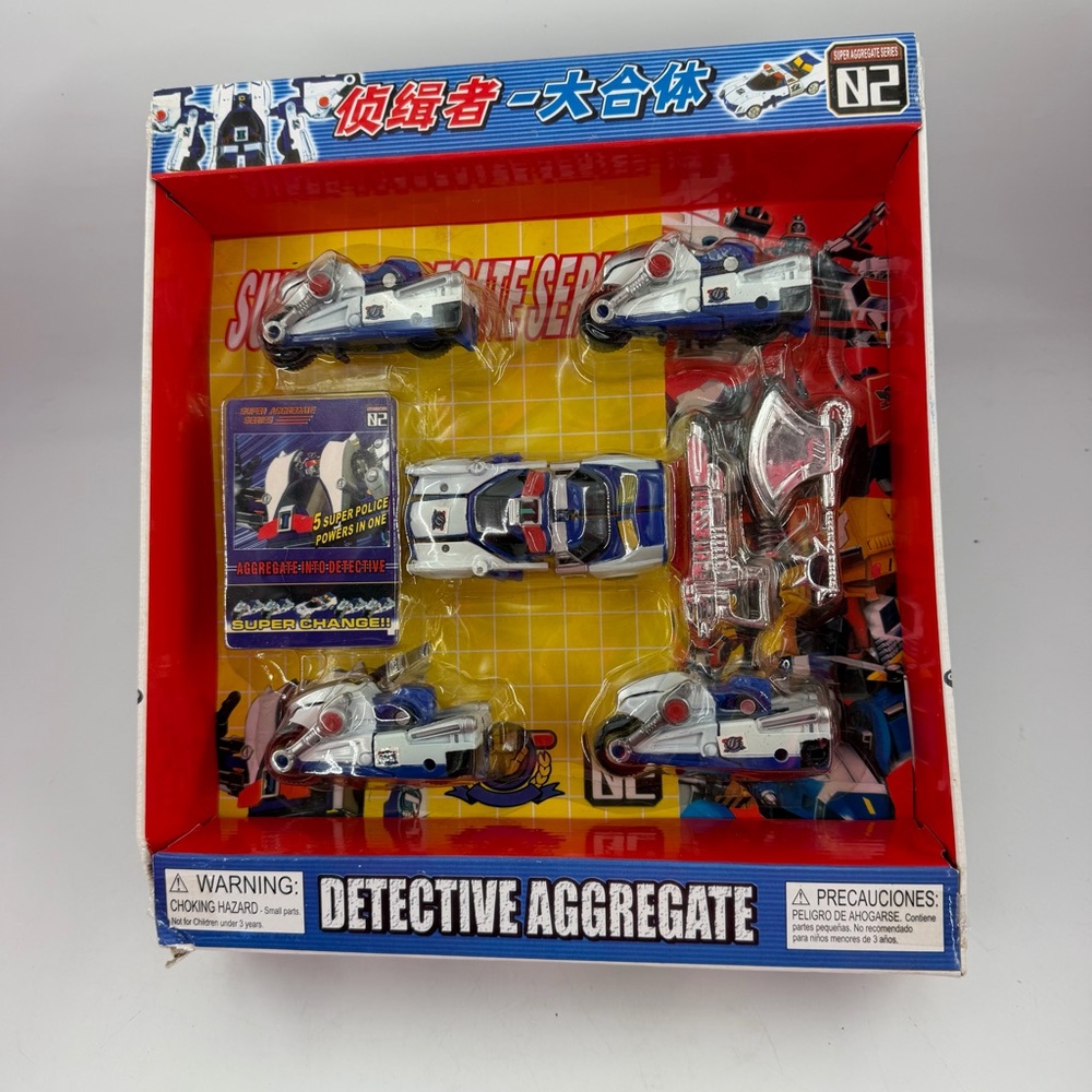 Bandai DX Vintage Japanese Detective Aggregate Transformer Robots- YuYu Hackusho